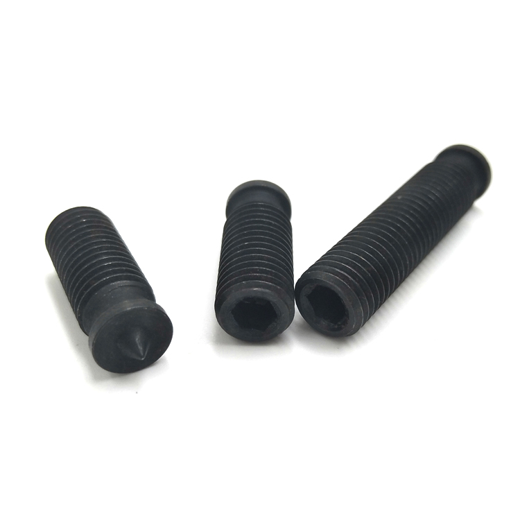 發(fā)黑內(nèi)六角無頭尖頭機(jī)米緊定螺絲