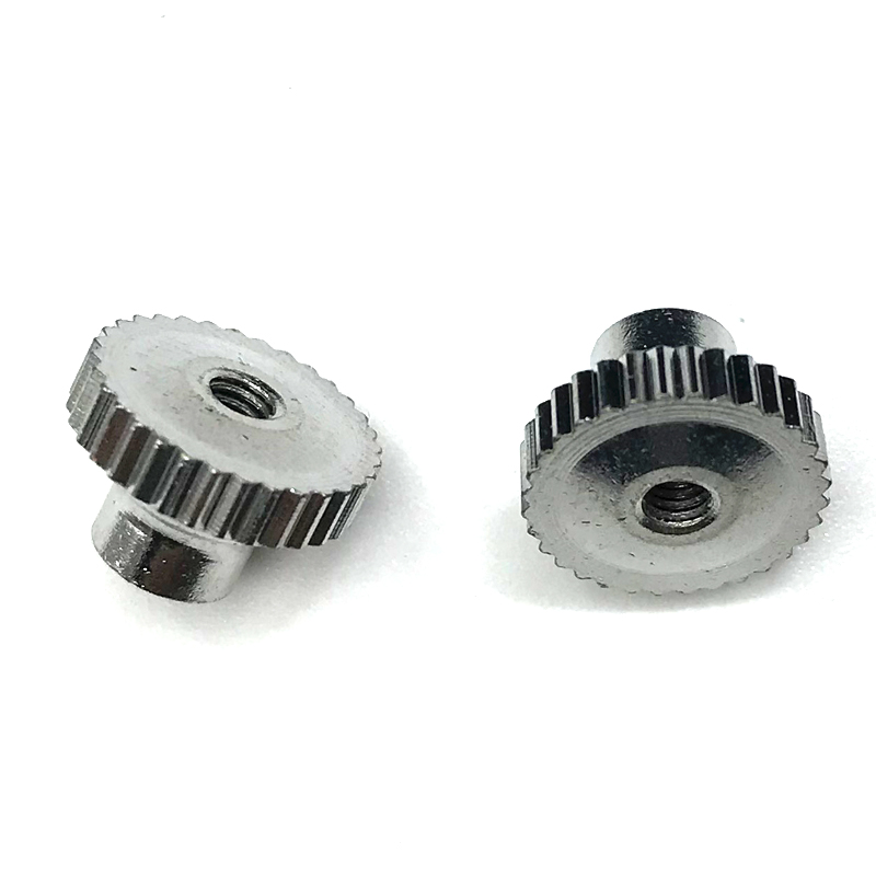 高頭滾花螺母臺階手?jǐn)Q螺帽手?jǐn)Q螺絲防松螺帽