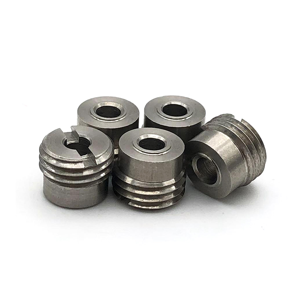 CNC加工空心螺絲定制圓形開(kāi)槽不銹鋼螺絲