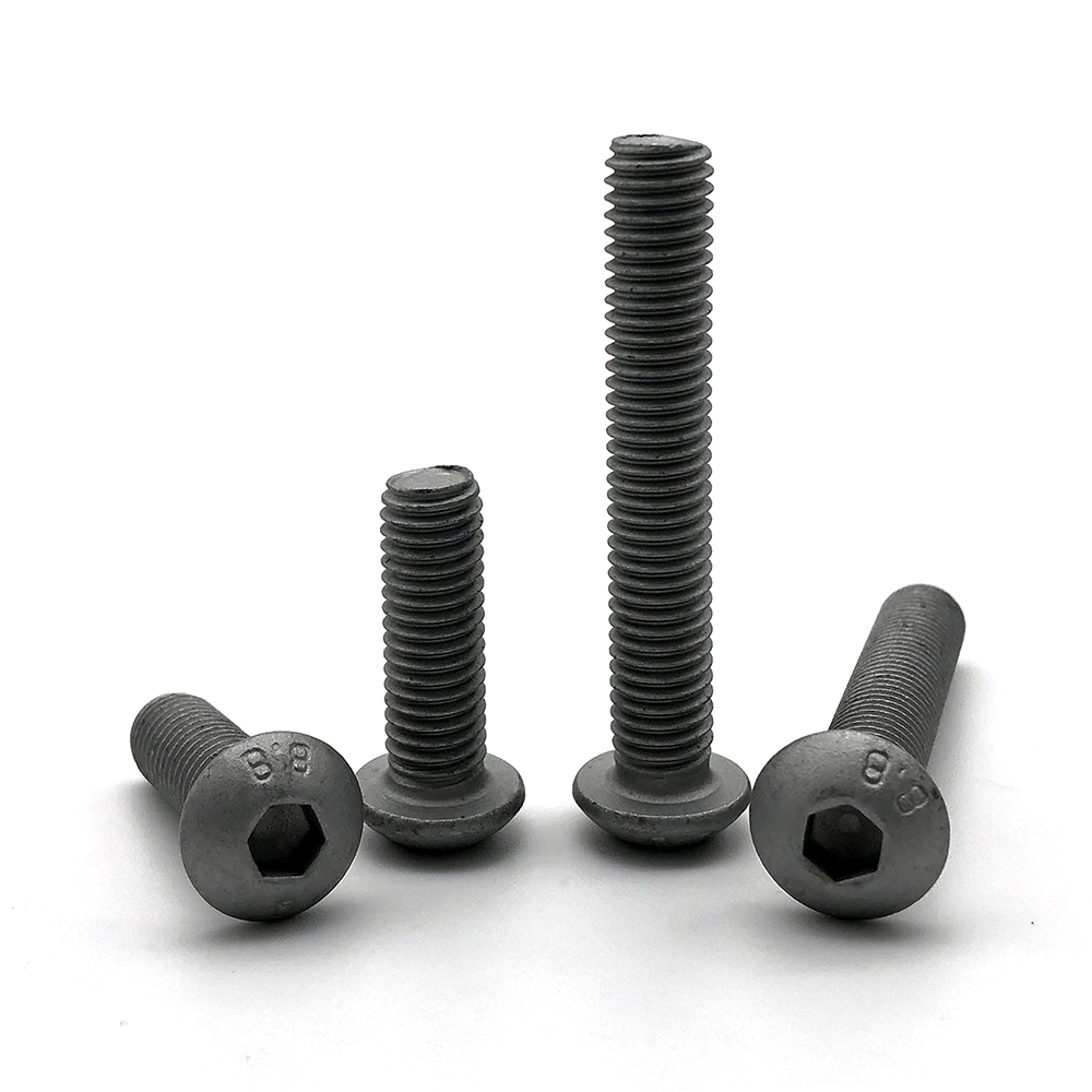 內(nèi)六角螺栓8.8級(jí)螺釘達(dá)克羅高強(qiáng)度盤(pán)頭內(nèi)六角螺絲