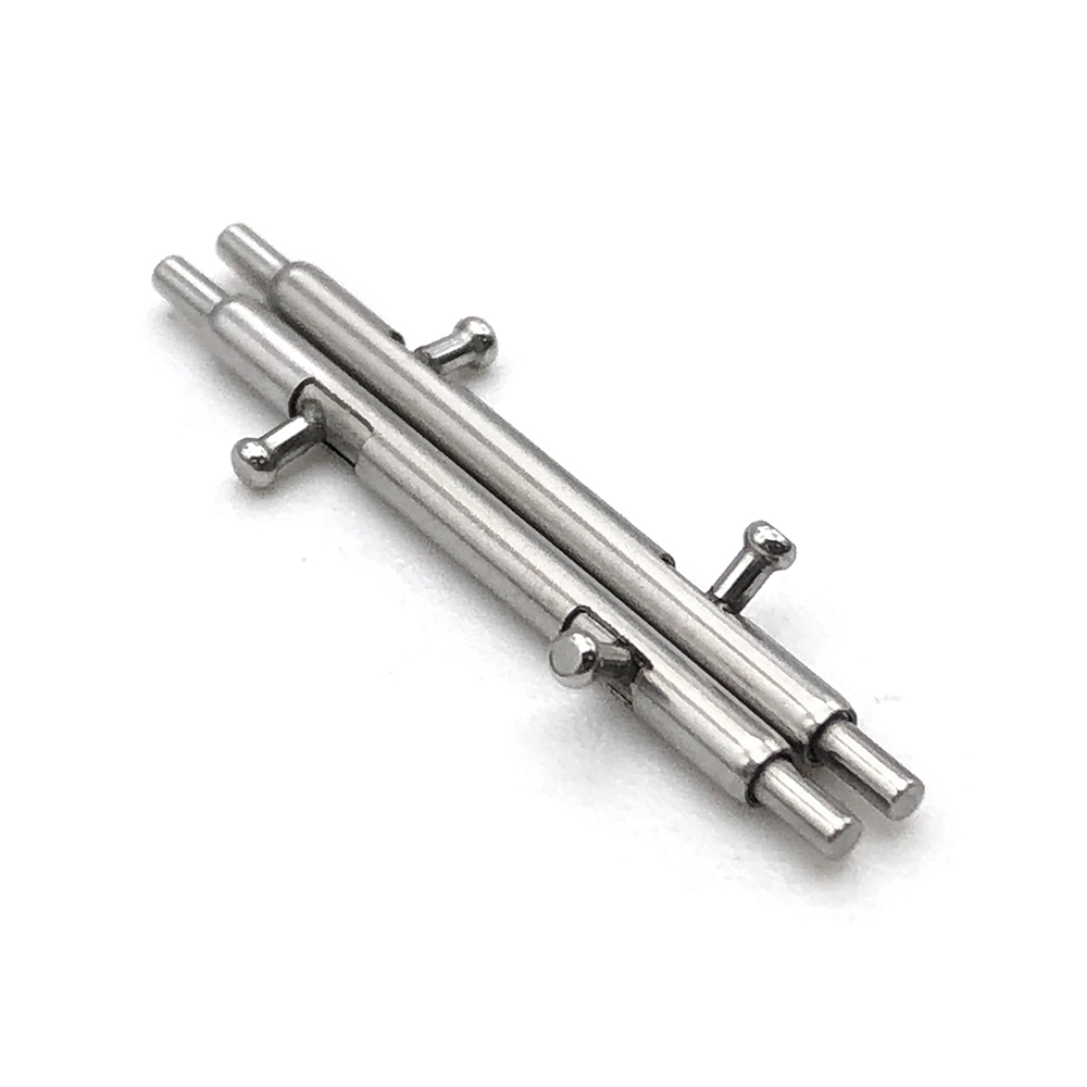 非標生耳 不銹鋼手表配件 全鋼快拆開關生耳 彈簧數(shù)碼表帶連接軸