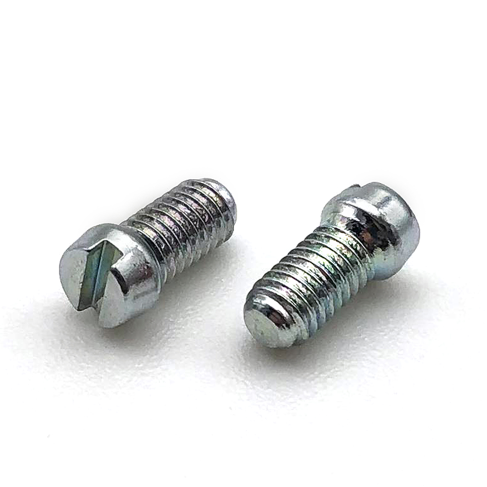 鍍鋅一字小頭螺絲M2 M2.5 M3 M4開(kāi)槽圓柱頭小帽小杯頭機(jī)螺釘