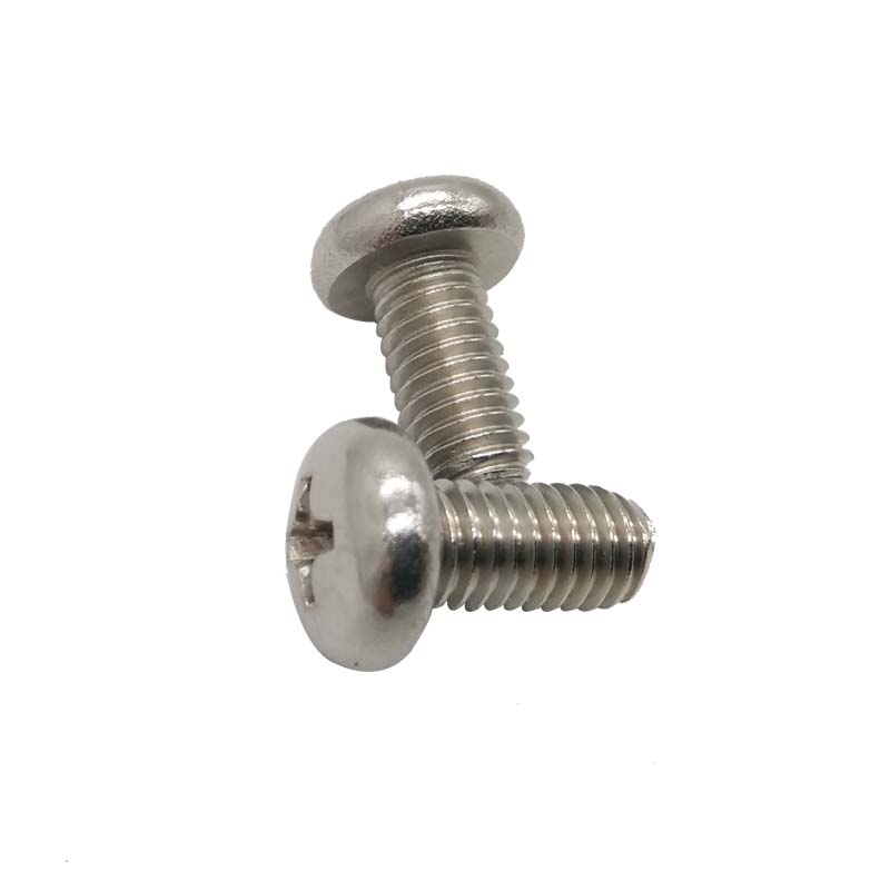 304盤頭機牙十字螺釘機螺釘M2M3M4M5不銹鋼半圓頭螺絲