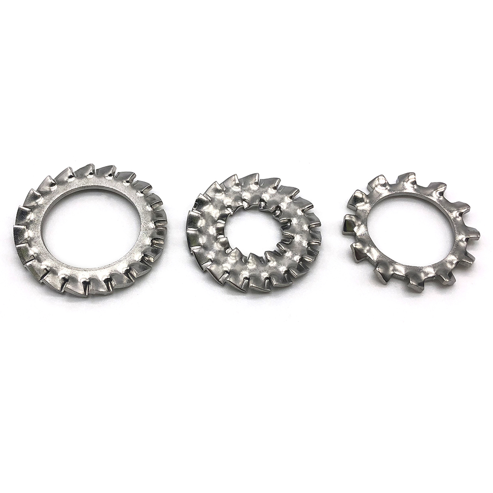 工廠生產(chǎn)內(nèi)齒墊圈 外齒墊圈 內(nèi)外齒墊圈定制非標墊圈