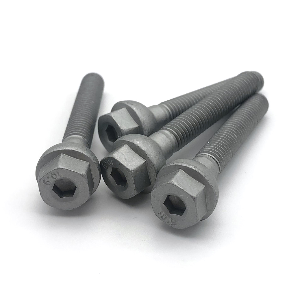 達(dá)克羅內(nèi)六角螺絲 10.9級(jí)外六角臺(tái)階螺絲 高強(qiáng)度螺栓 汽車螺栓 定制非標(biāo)螺栓螺絲