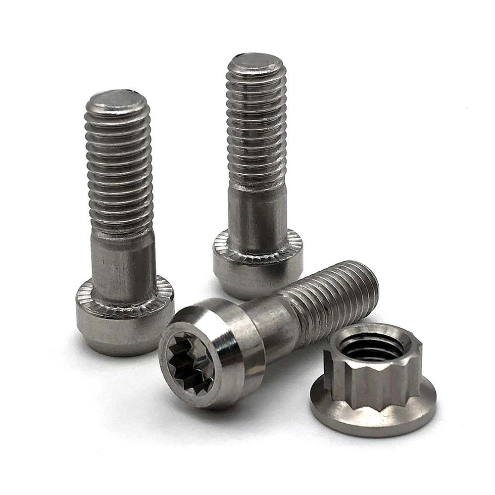 鈦合金圓柱頭半錐頭內(nèi)梅花螺絲M6山地車電動(dòng)摩托車把立剎車卡鉗改